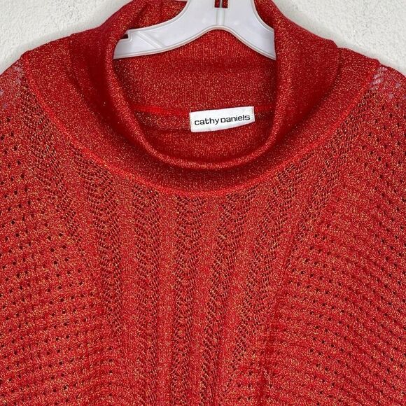 Vintage Cathy Daniels Metallic Sweater‎ - Picture 3 of 6